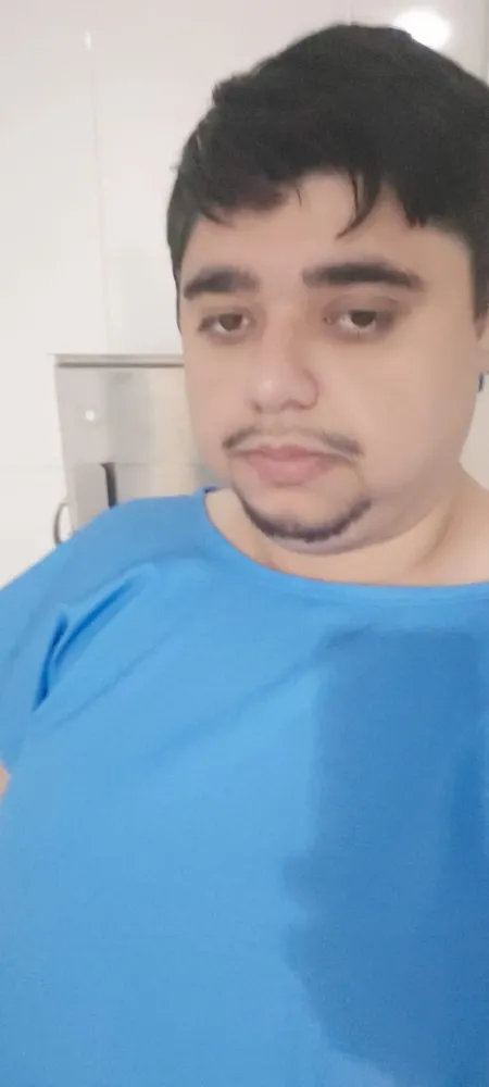 Emerson no dia da cirurgia